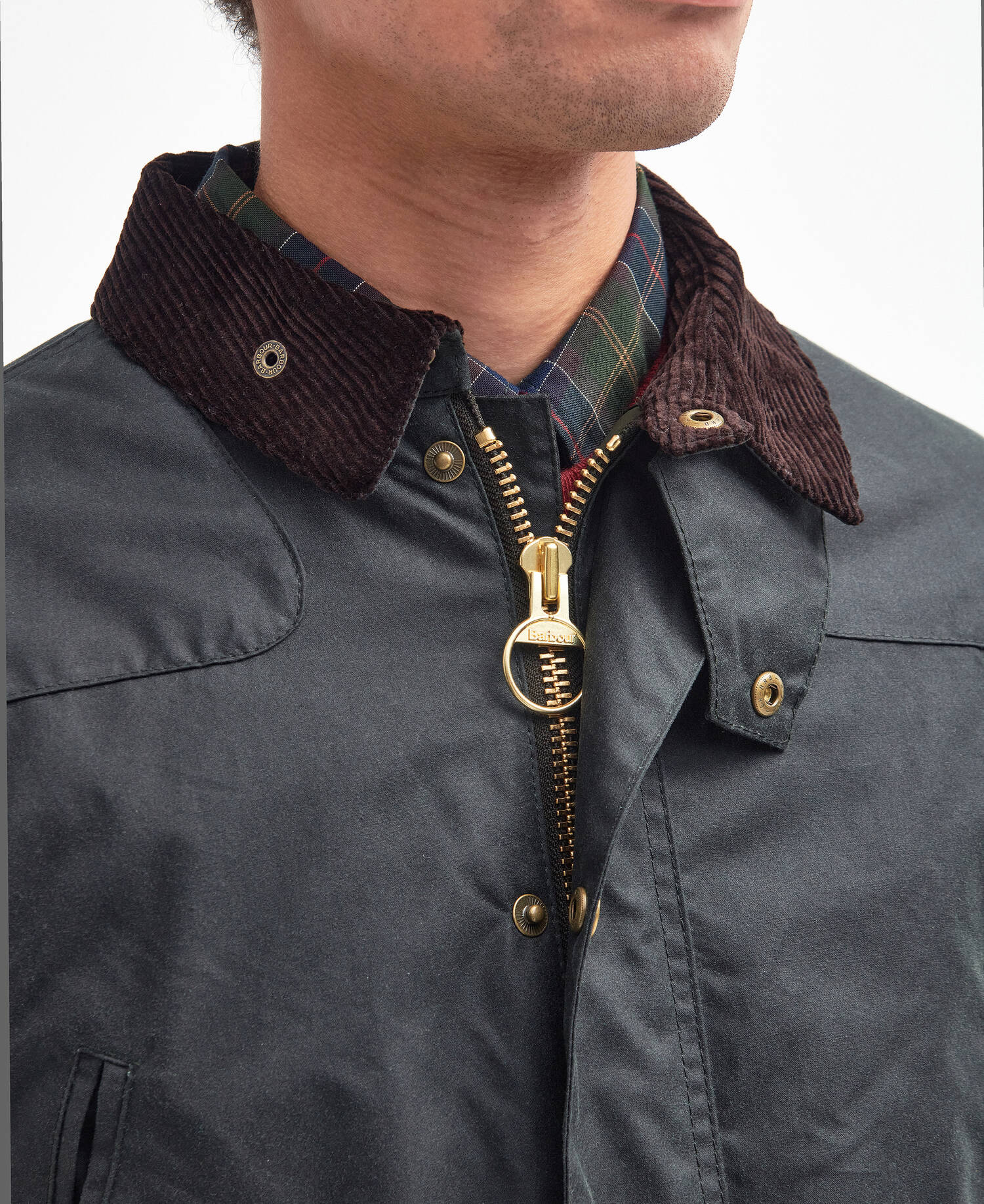 CHAQUETA REELIN BARBOUR NEGRO