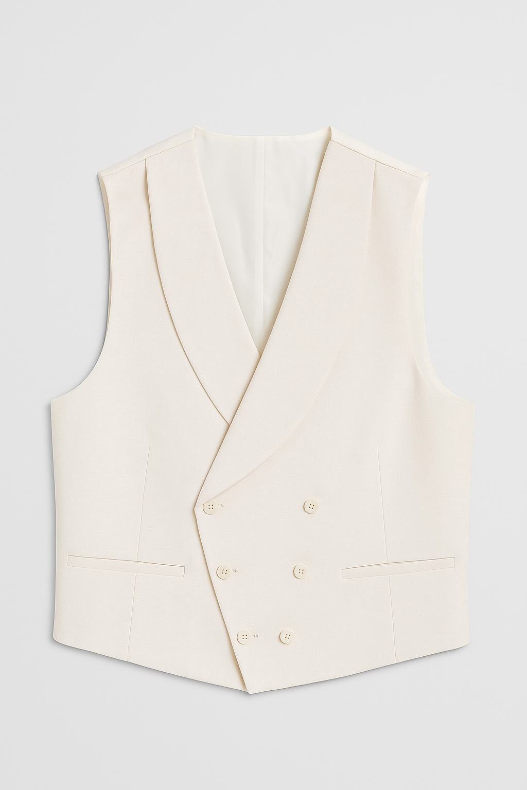 CHALECO DE VESTIR BLANCO