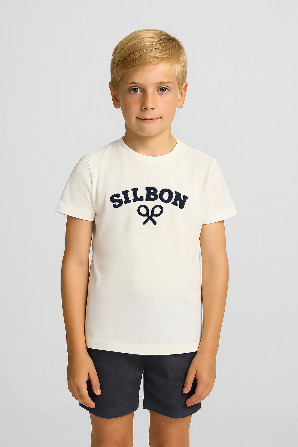 CAMISETA KIDS RAQUETA MEDIA