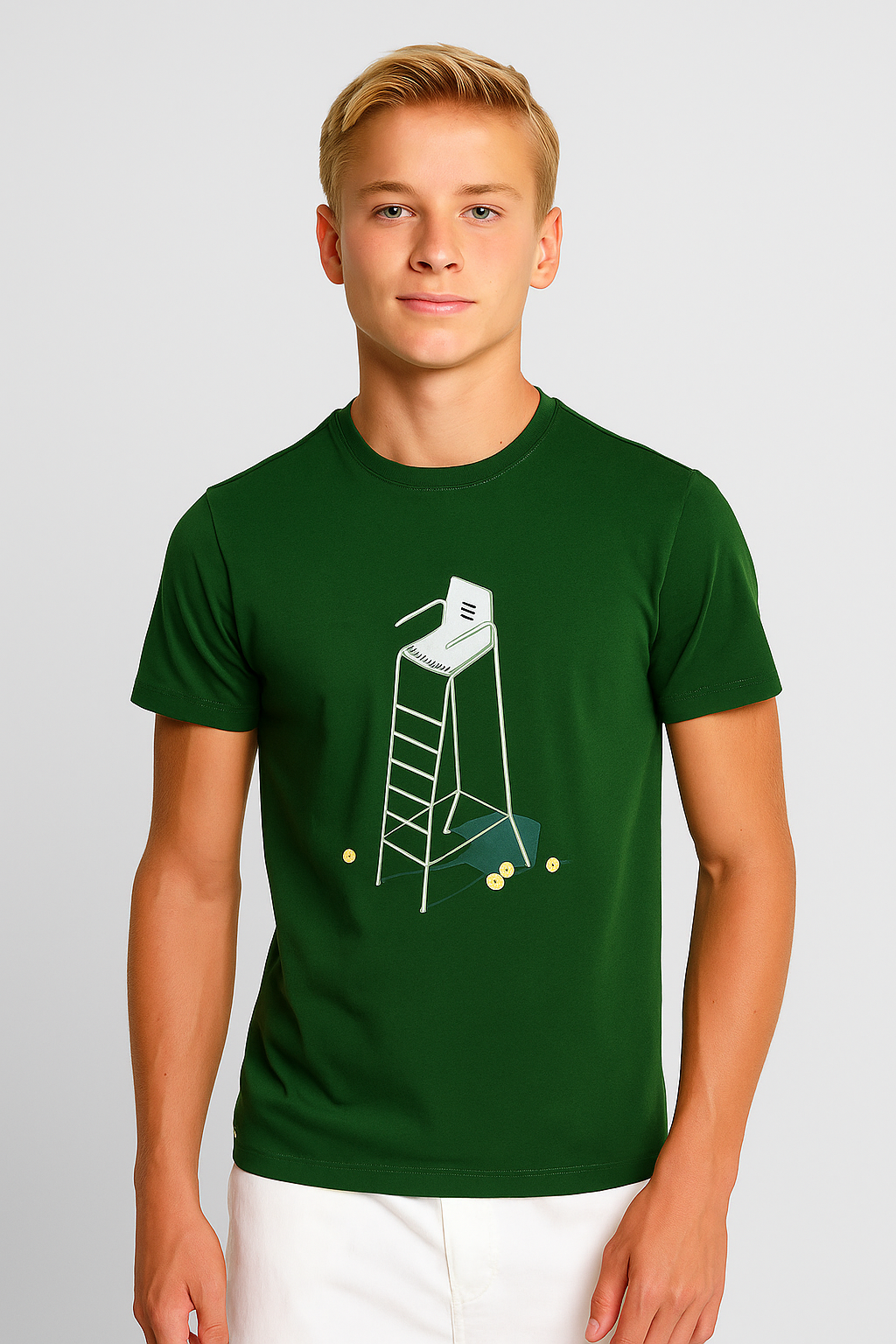 CAMISETA LACOSTE ESTAMPADO