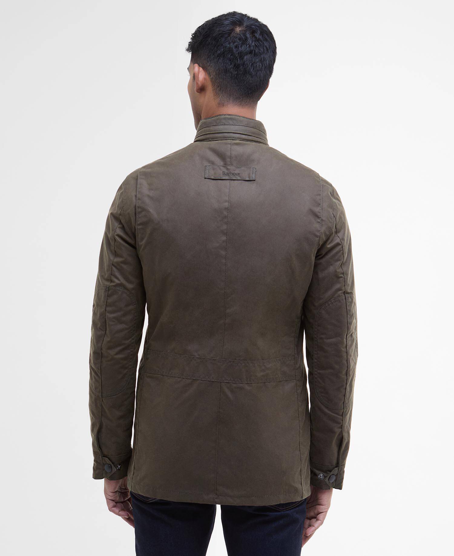 CHAQUETA CORBRIDGE WAX BARBOUR MARRON