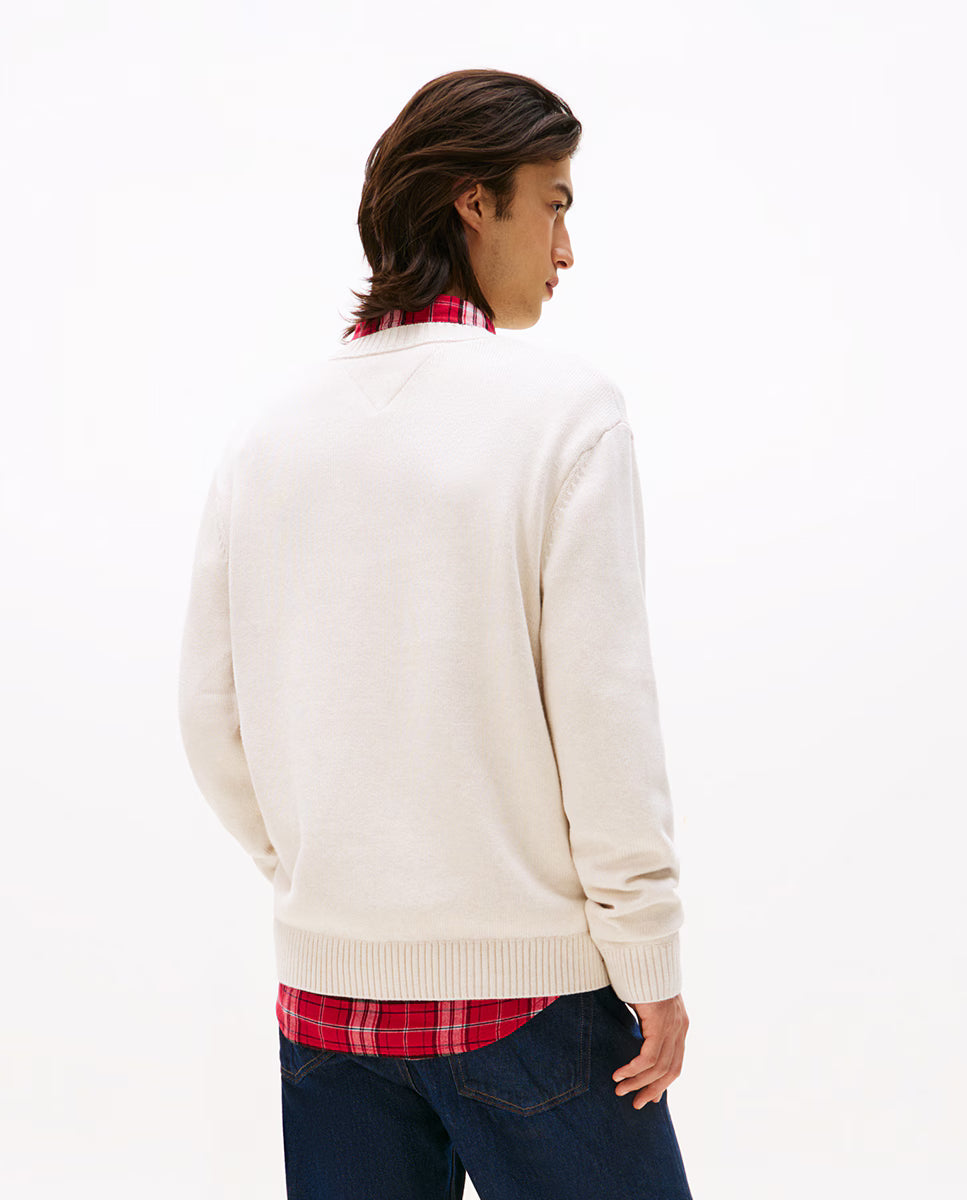 TJM REG MELANGE  FLAG SWEATER