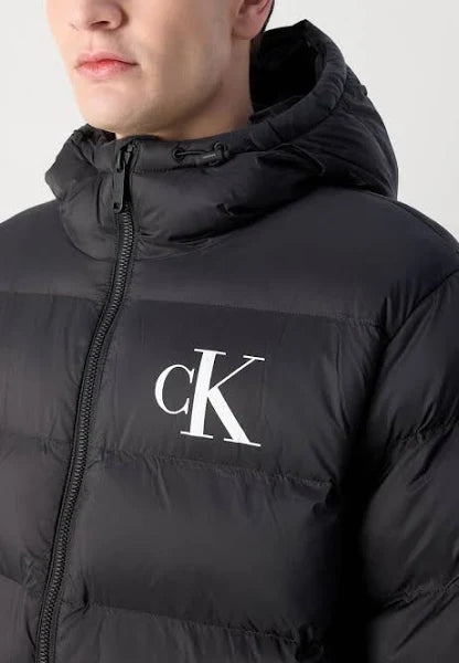 LS NYLON MONOGRAM PUFFER JKT - ELLOS