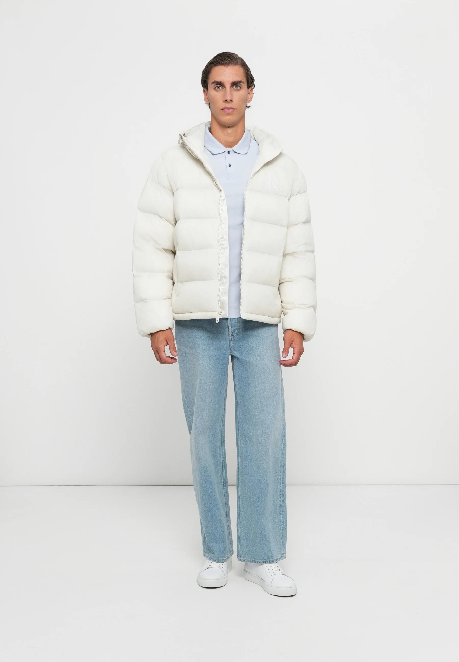 LS NYLON MONOGRAM PUFFER JKT - ELLOS