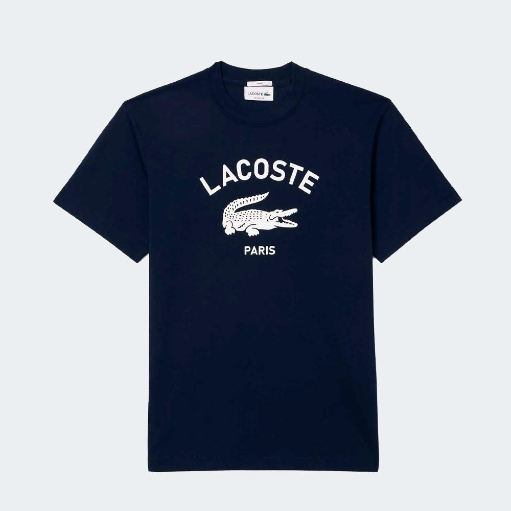 CAMISETA LOGO Y LETRAS LACOSTE