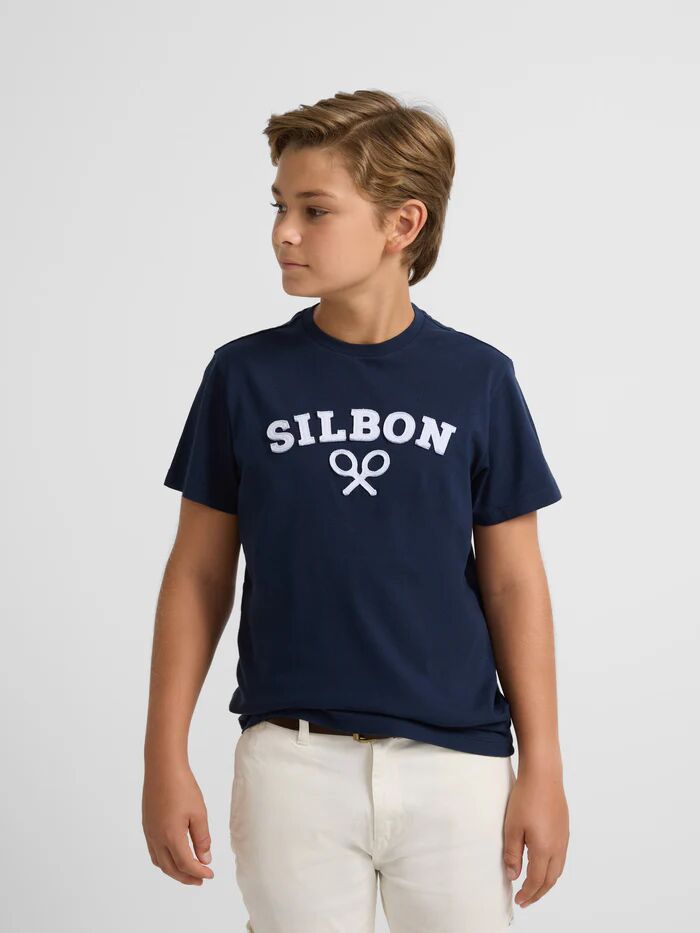 CAMISETA KIDS RAQUETA MEDIA