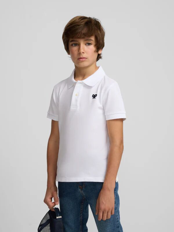 POLO KIDS CLASICO RAQUETA MEDIA