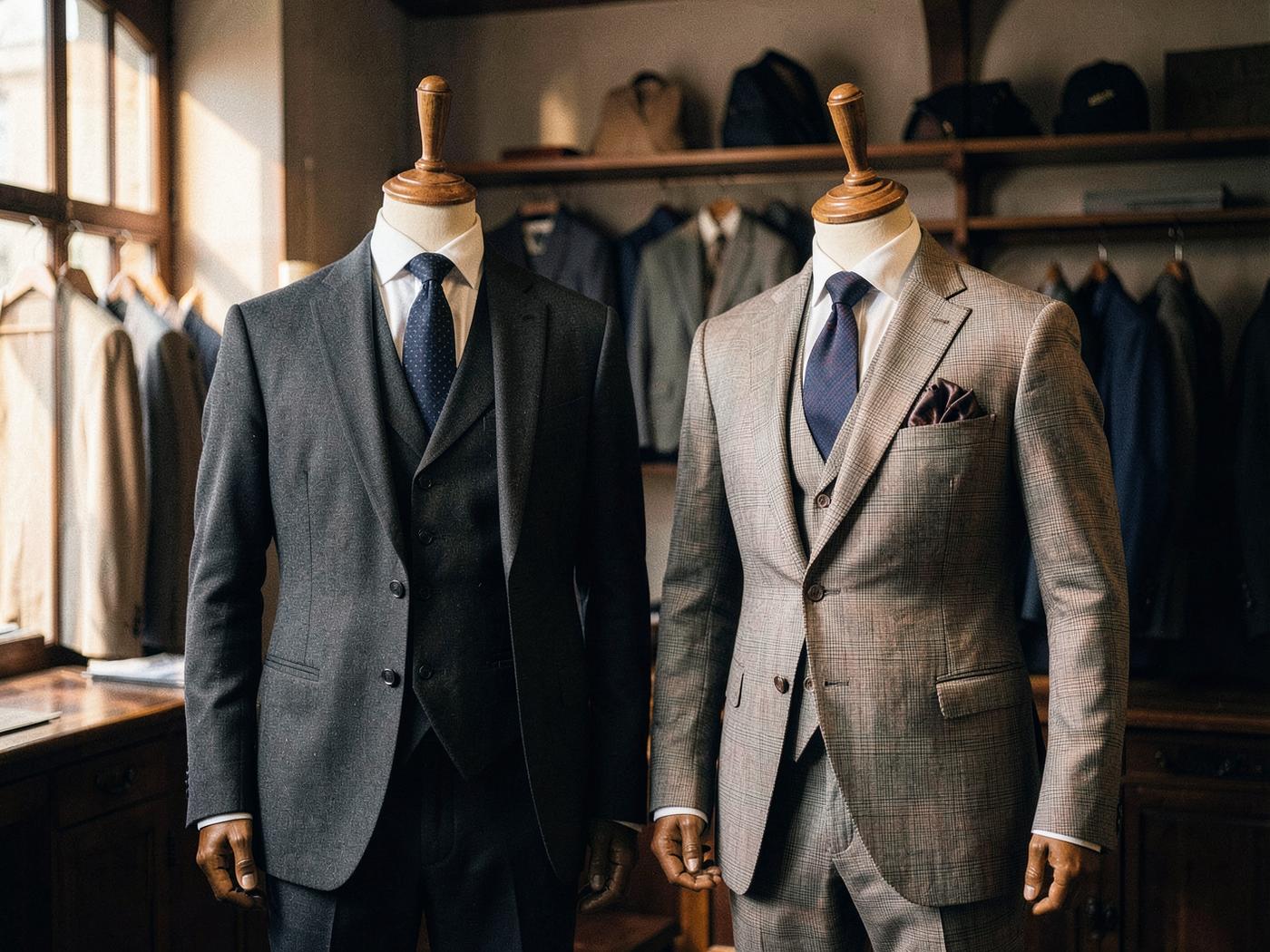 Trajes de sastrería a medida en el atelier de Ellos